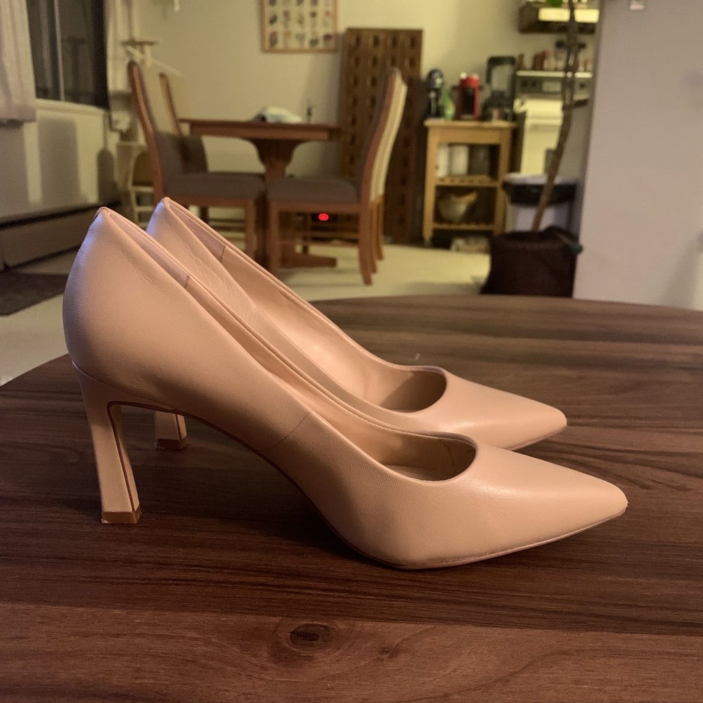 Vince Camuto Beige Heels